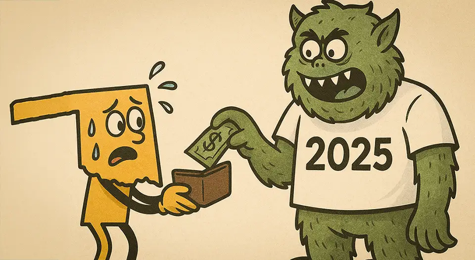 Does it feel like 2025 keeps stealing your lunch money?